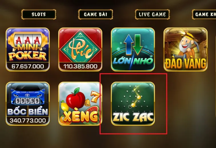 Cách Chơi Game Nhanh ZicZac Tại 69VN Thắng Lớn
